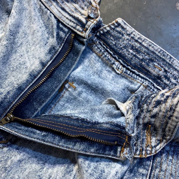 VINTAGE JEANTONIC ACID WASH DENIM JEANS - Picture 5 of 7